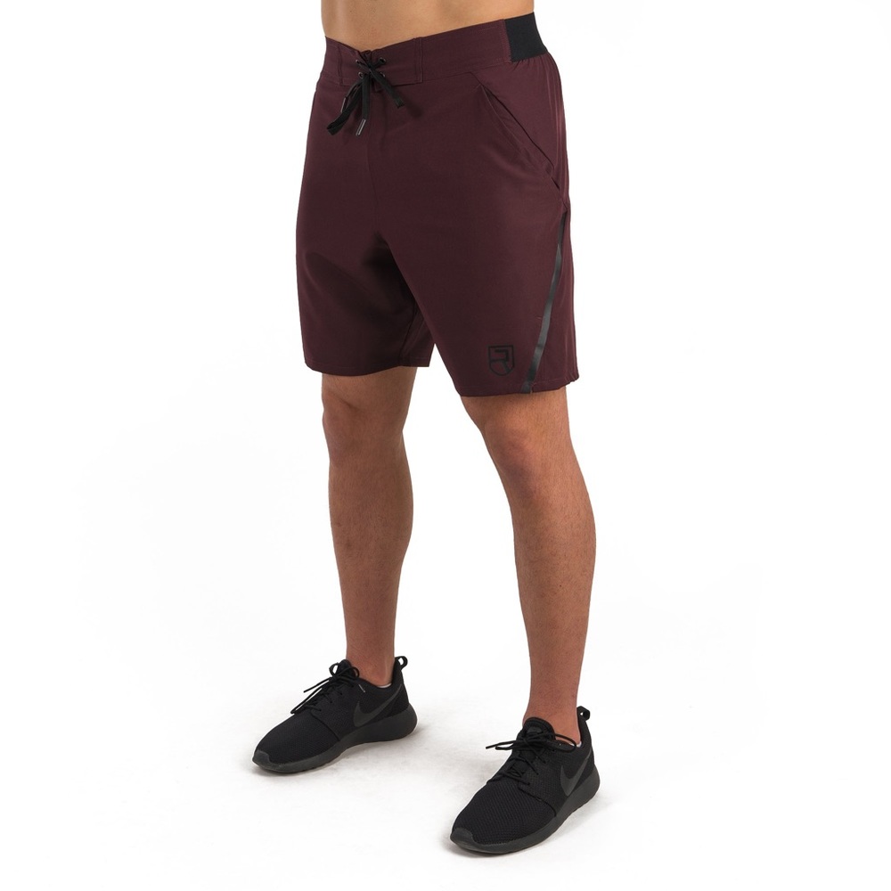 RISE ECLIPSE SHORTS 7" – BURGUNDY